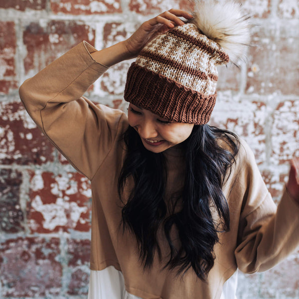 Olena Hat (Knit) – Lion Brand Yarn