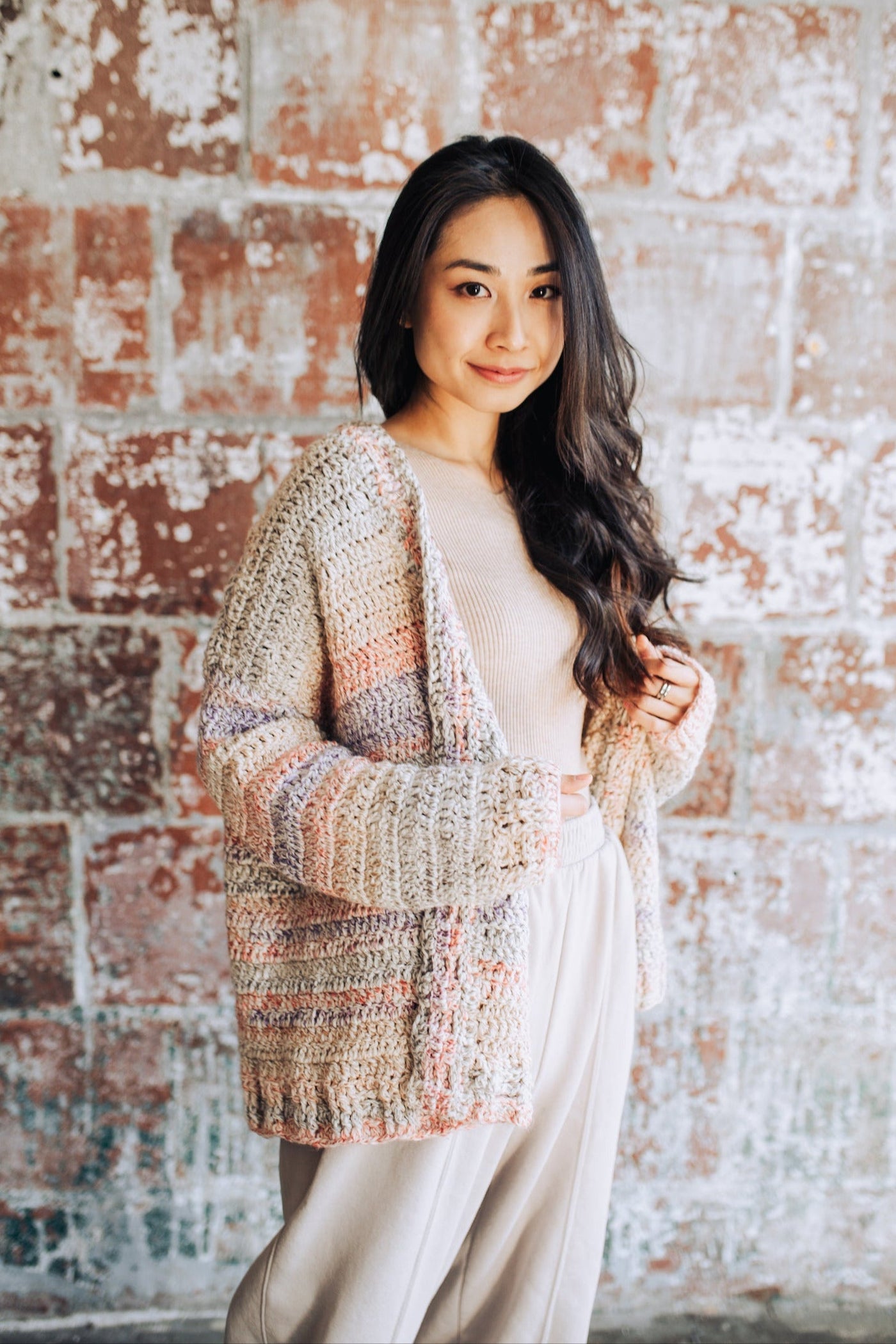 Tuckernik Cardi (Crochet) – Lion Brand Yarn