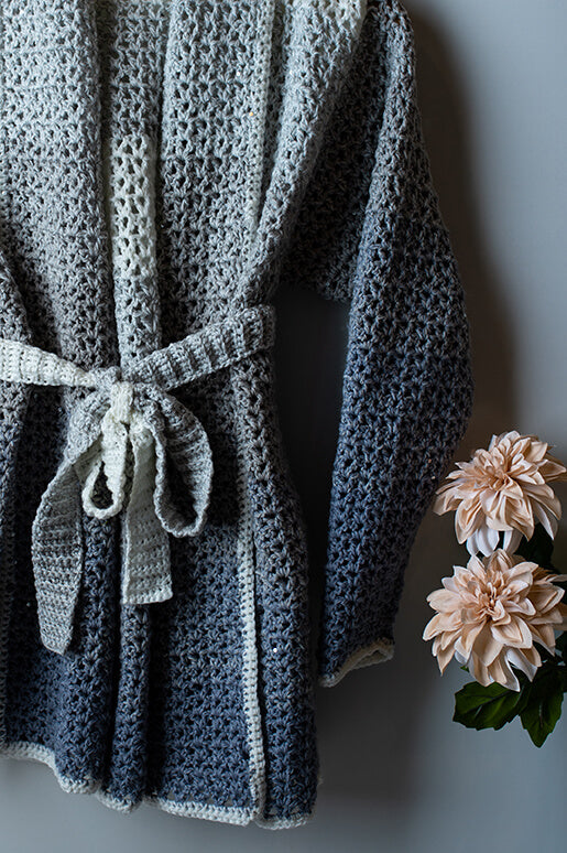 Ella Tied Cardigan (Crochet) - Version 2