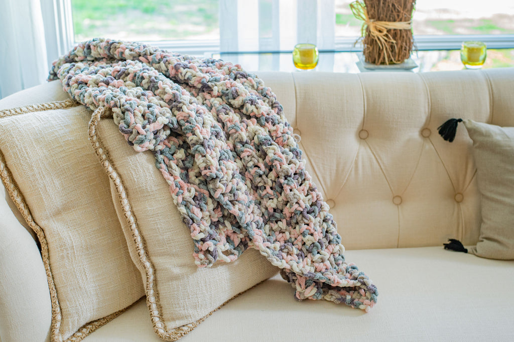 Mikayla Afghan (Crochet) – Lion Brand Yarn