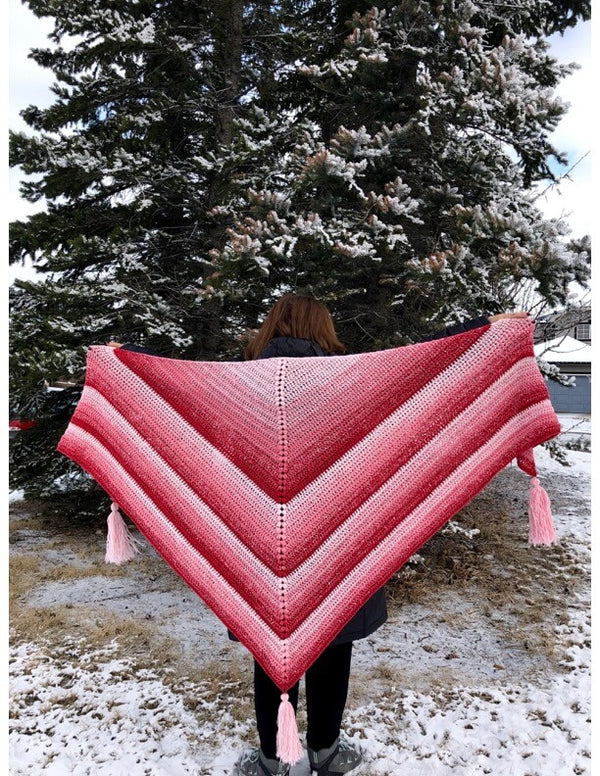 Ariadne Shawl (Crochet) – Lion Brand Yarn