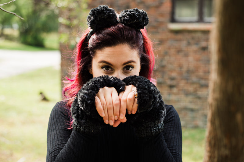 Panda Ears (Crochet)