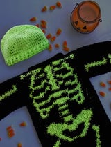 Skeleton Baby Costume (Crochet) thumbnail