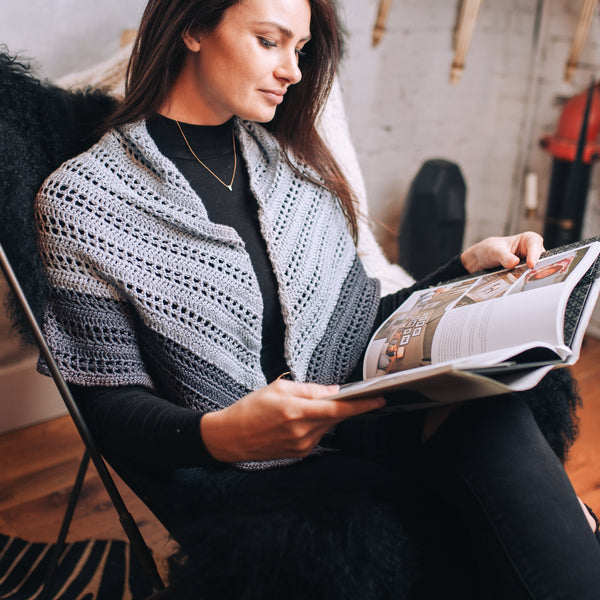 Sallah Shawl (Crochet) – Lion Brand Yarn