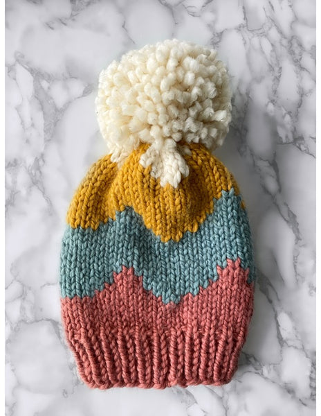 Sedona Hat (Knit) – Lion Brand Yarn