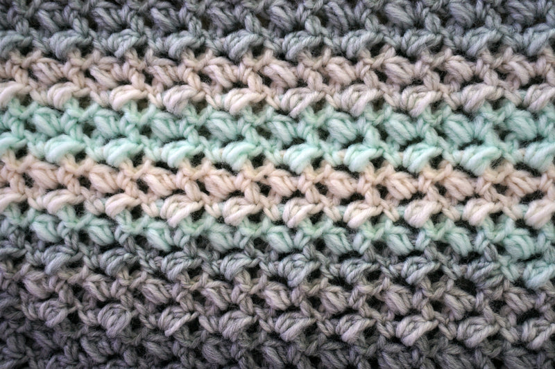Crochet Kit - Dream Puffs Afghan