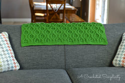 Crochet Kit - The Hourglass Cabled Afghan