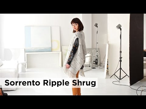 Sorrento Ripple Shrug (Crochet) - Version 2