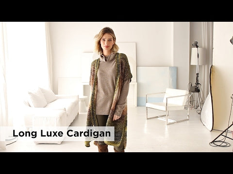 Long Luxe Cardigan (Crochet)