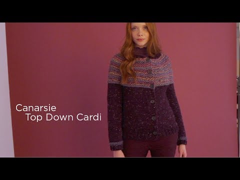Canarsie Top Down Cardi (Knit)