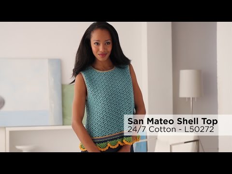 San Mateo Shell Top (Crochet)