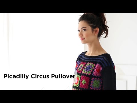Picadilly Circus Pullover (Crochet)