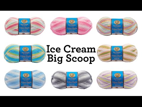 Sweet Stitches In Ice Cream® Yarns – Lion Brand Yarn