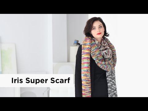 Iris Super Scarf (Knit)
