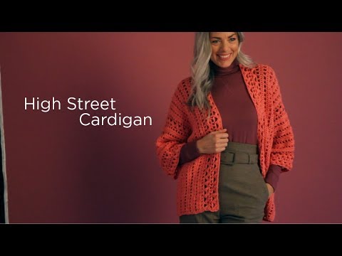 High Street Cardigan (Crochet)