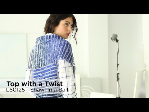 Top With A Twist (Knit) – Lion Brand Yarn