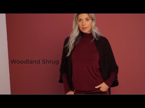 Woodlands Shrug (Crochet)