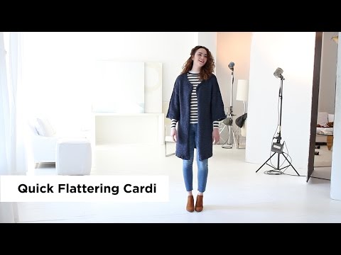 Quick Flattering Cardi (Knit)