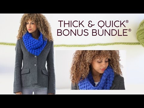 Lion Brand Thick & Quick Bonus Bundle Yarn - Leaf