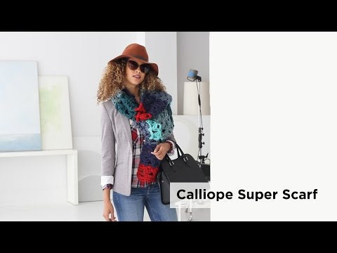 Calliope Super Scarf (Crochet)