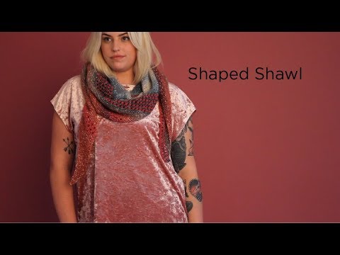 Shaped Shawl (Knit)