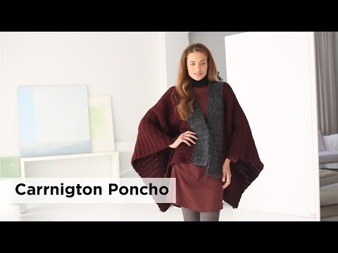 Carrington Poncho (Crochet)