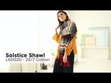 Solstice Ripple Shawl (Crochet) thumbnail
