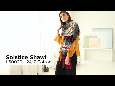 Solstice Ripple Shawl (Crochet)