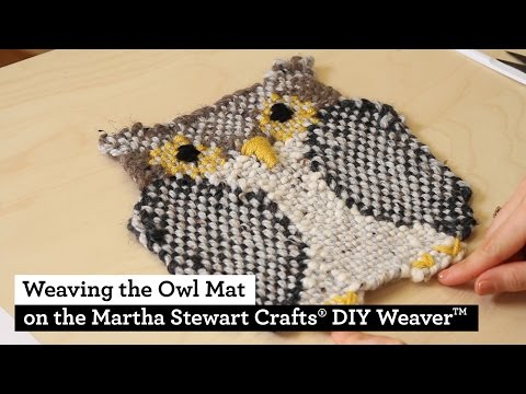 Owl Mat (Loom/Weave)