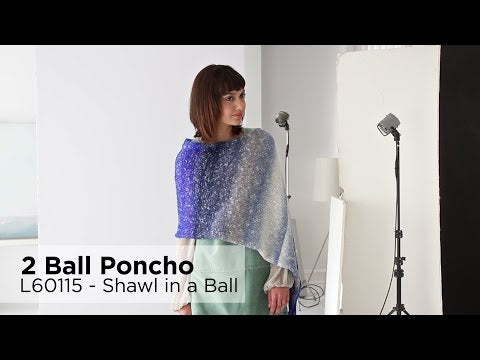 2 Ball Poncho (Knit)