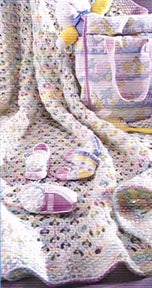 Child's Knitted Blanket Pattern (Knit)