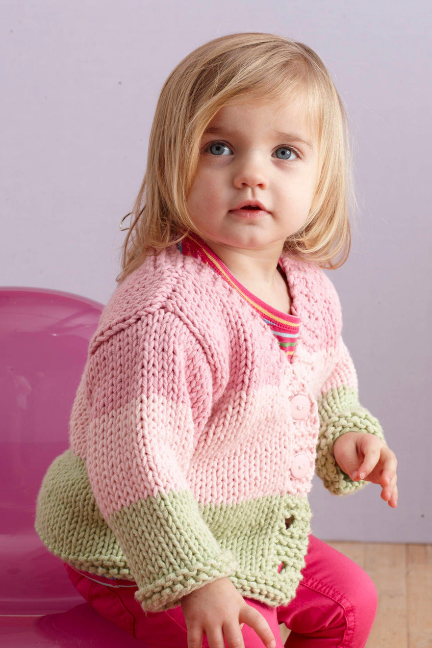 Fairy Tale Cardi Pattern (Knit) – Lion Brand Yarn