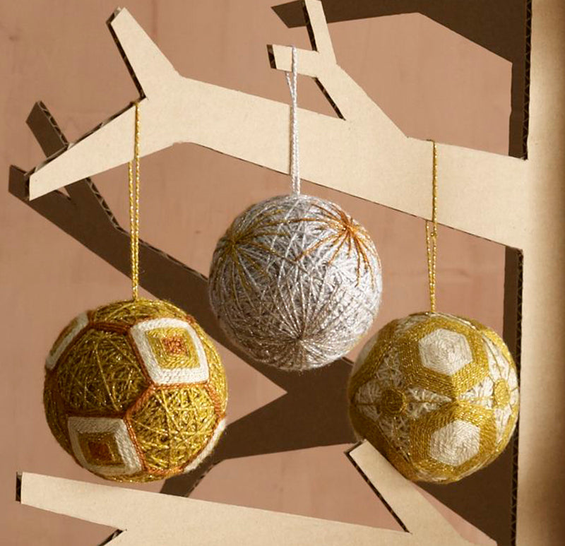 Temari Ball Ornaments (Crafts)