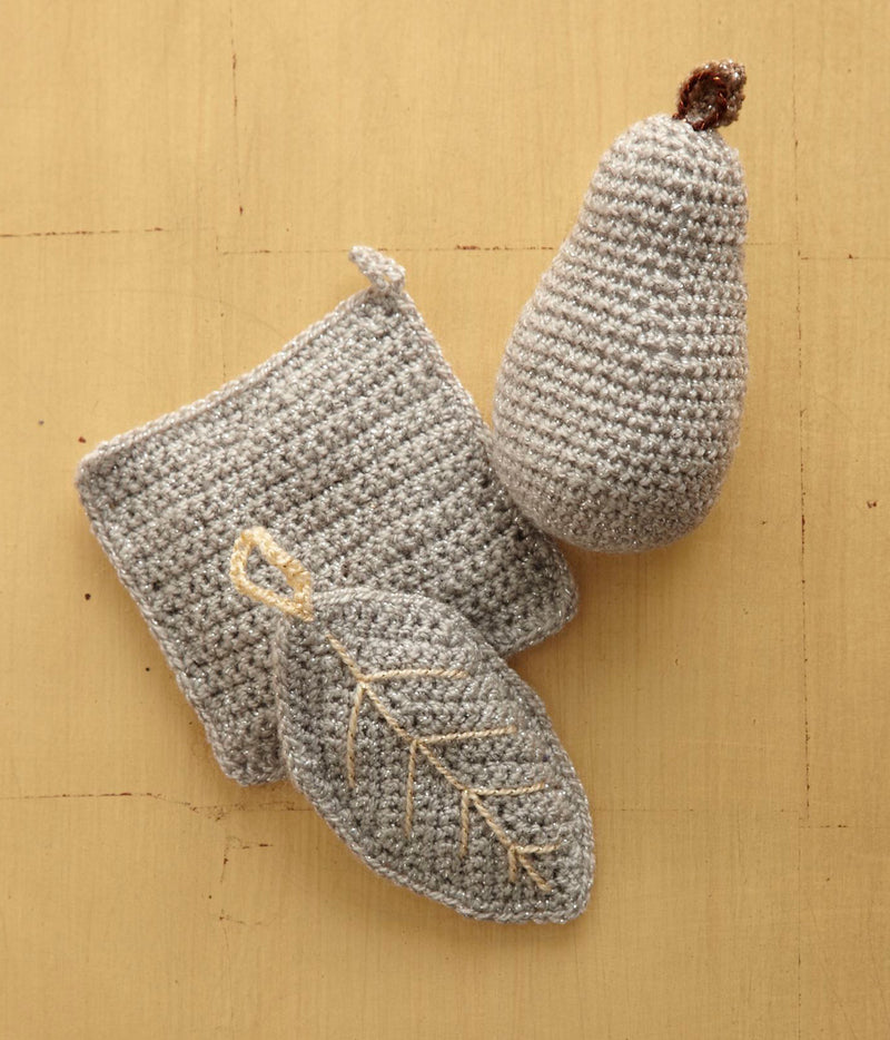 Pear Sachet Pattern (Crochet)