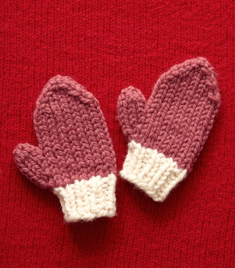 Valentines Day Mittens Pattern (Knit)
