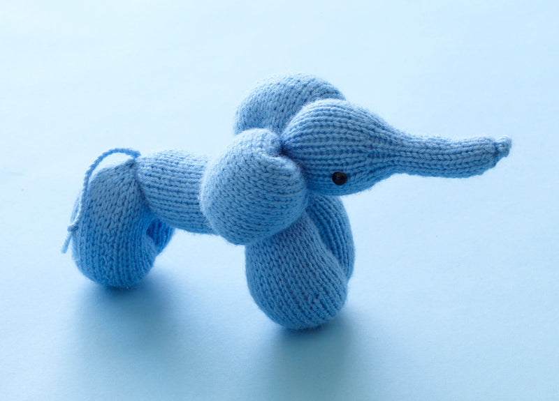 Elephant Balloon Animal Pattern (Knit)