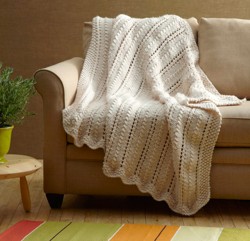 Lacy Throw Pattern (Knit)