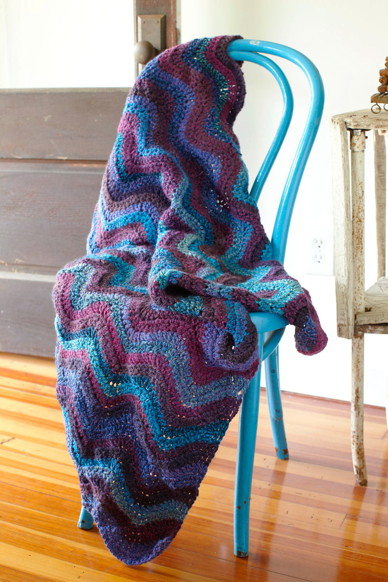 Blue Ridge Throw Pattern (Crochet)