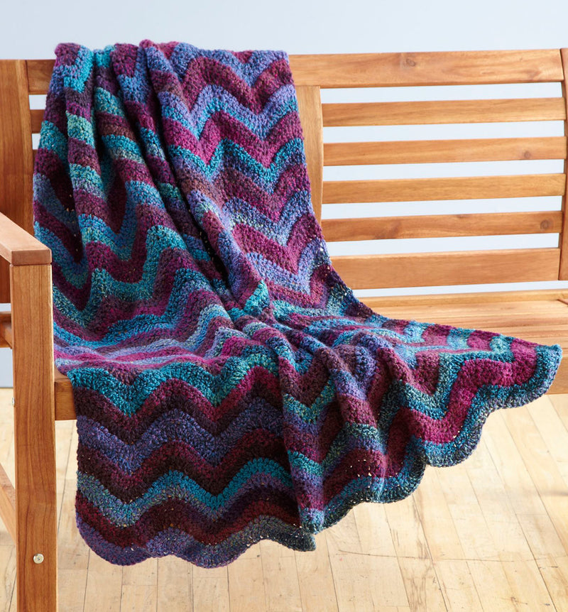 Blue Ridge Throw Pattern (Crochet)