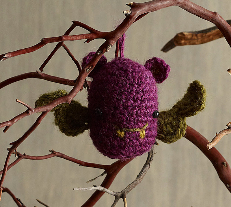 Halloween Bat Ornament (Crochet)