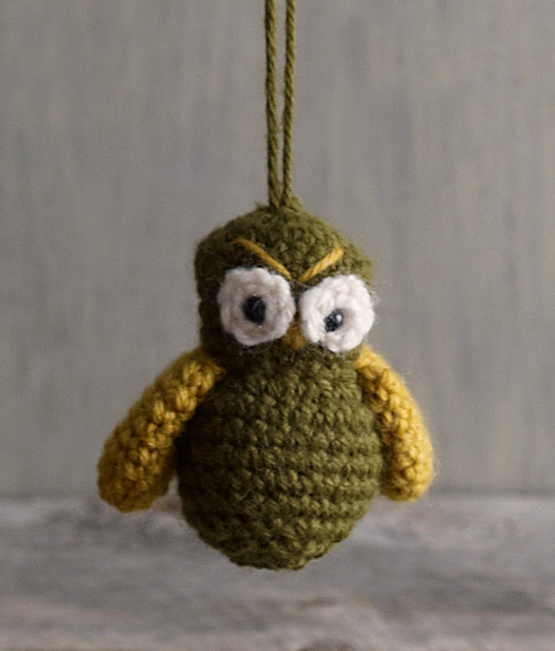 Halloween Owl Ornament (Crochet)