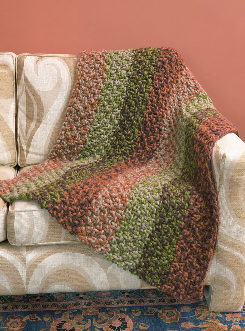 Spiced Knit Afghan Pattern