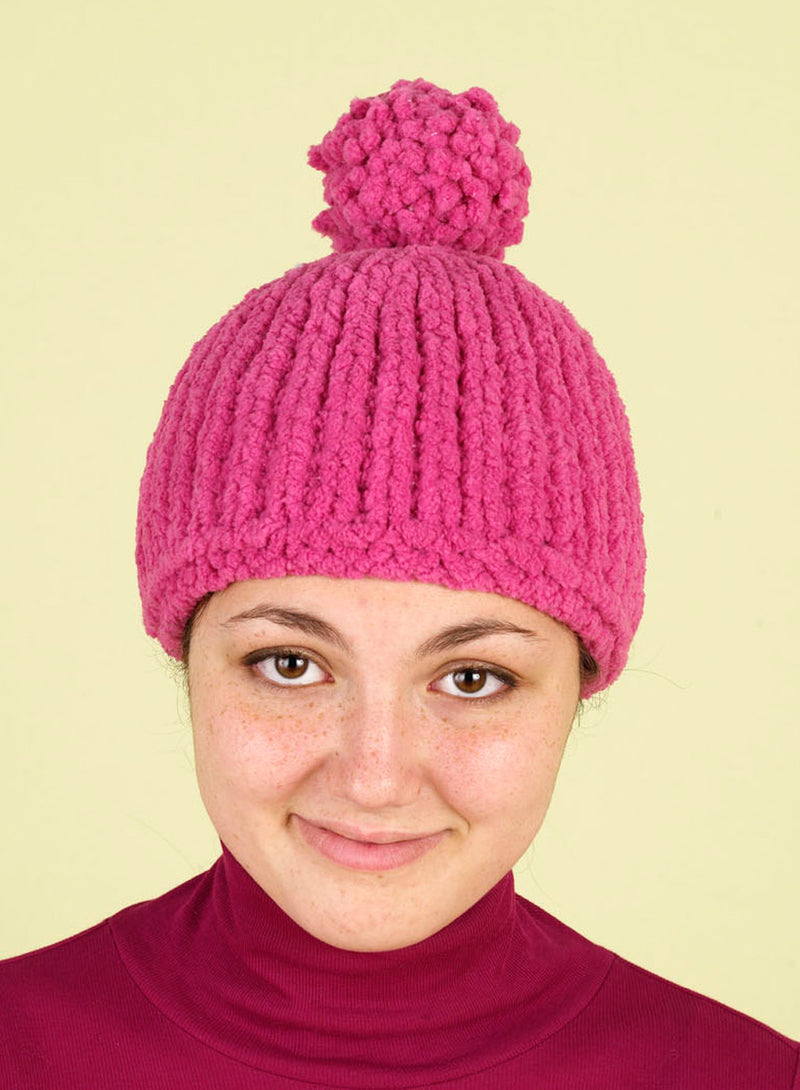 Very Berry Hat Pattern (Knit)