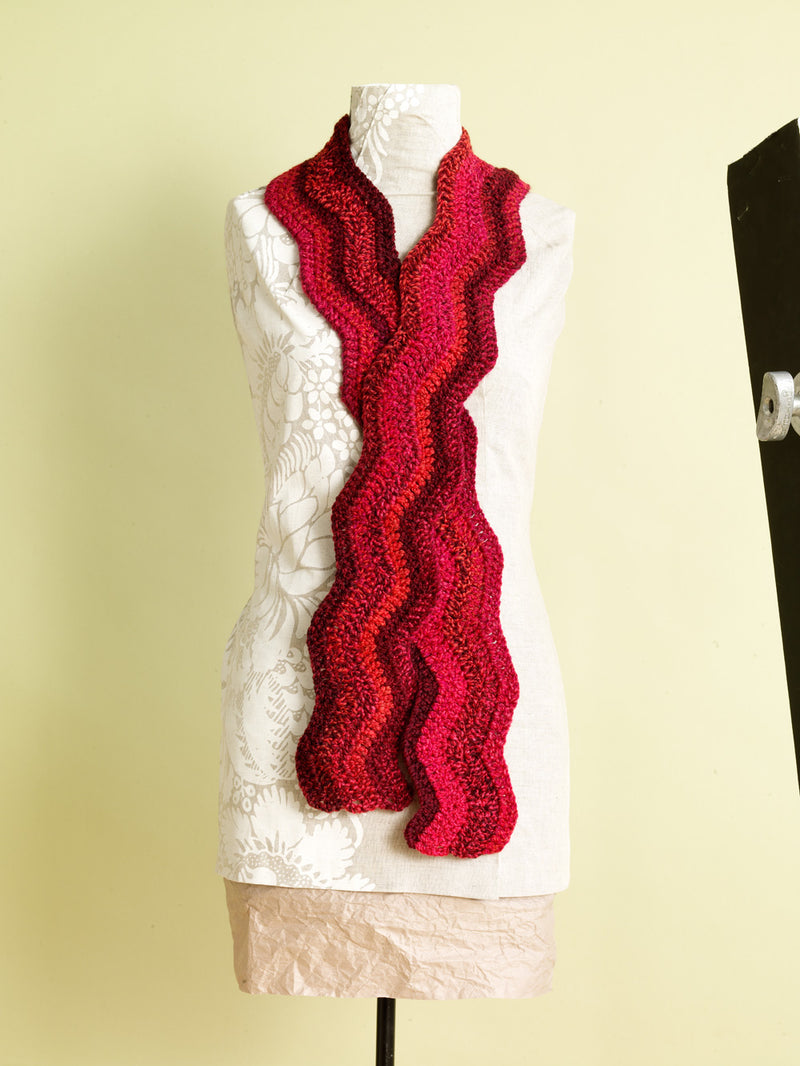 Berry Compote Scarf Pattern (Crochet)