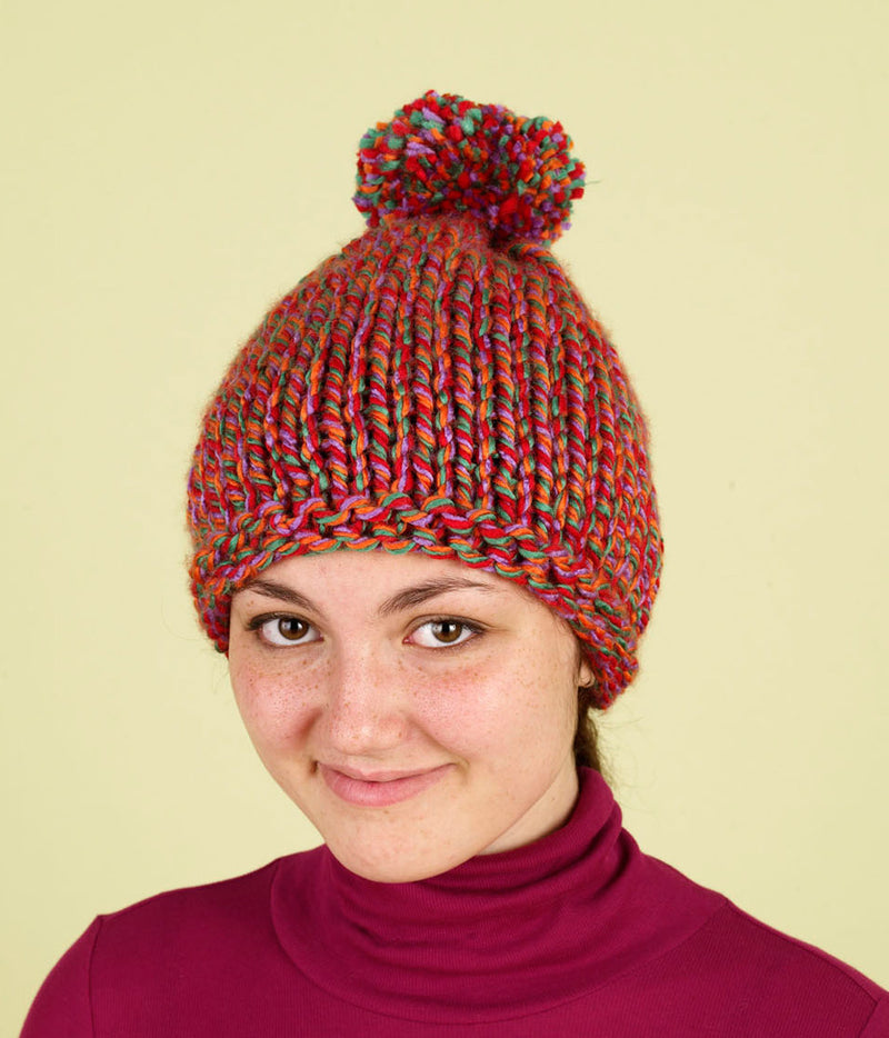 Radiant Hat Pattern (Knit) - Version 2