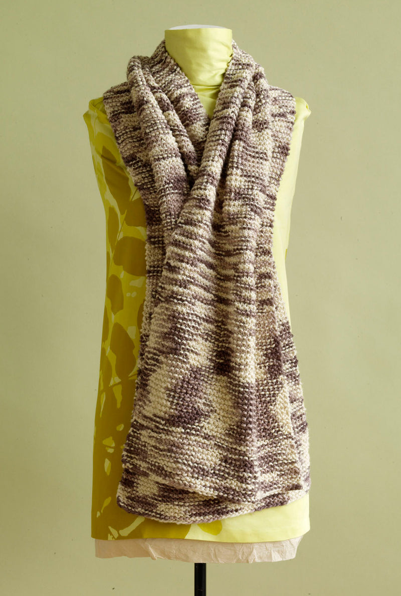 Garter Stitch Shawl Pattern (Knit)