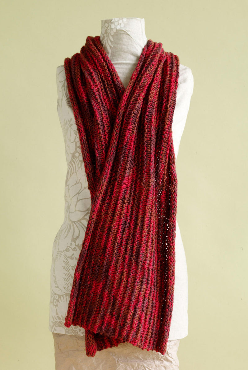Berry Bright Shawl (Knit)