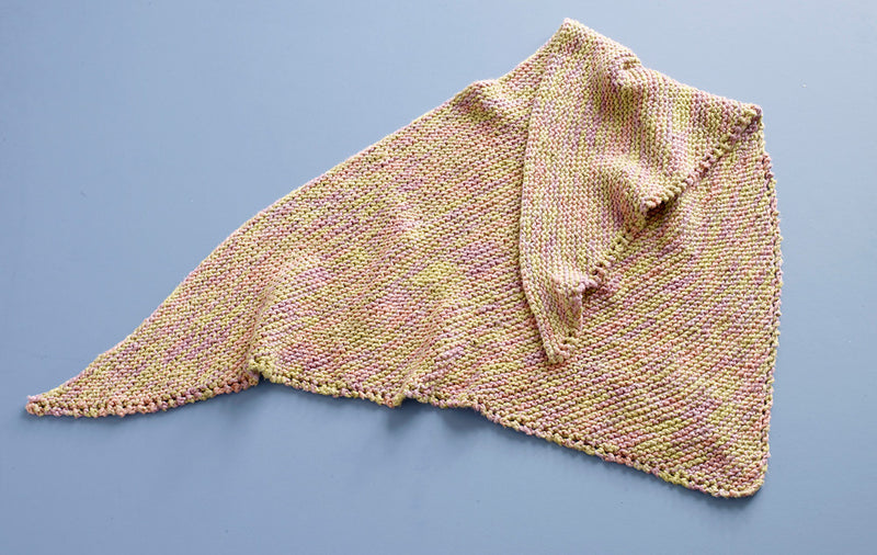 Spring Color Shawl Pattern (Knit)