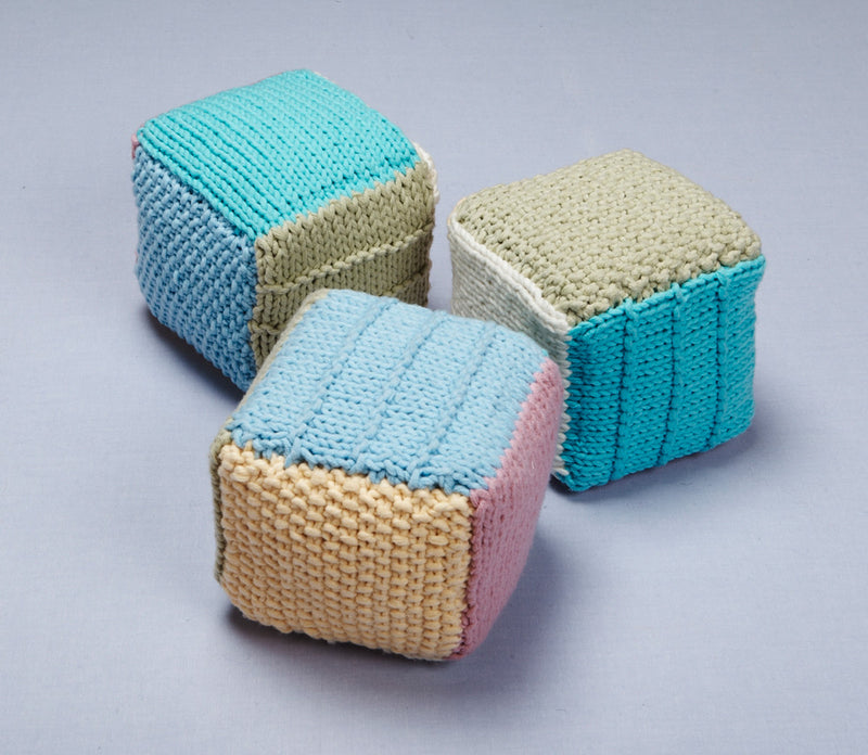 Loom Knit Baby Blocks Pattern - Version 1