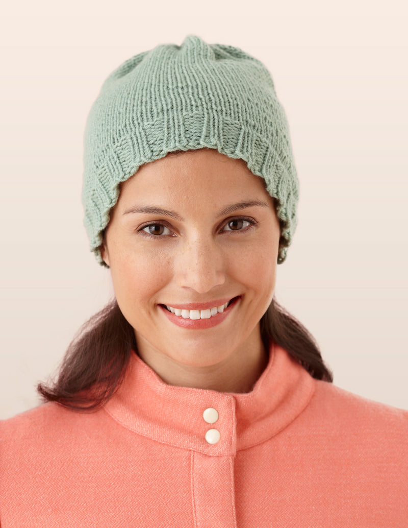 Loom Knit Sprout Hat